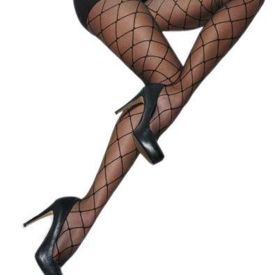 Ladies Patterned Tights 20-40  DEN Hosiery Black S - XL SIZE 2 3 4 5XL high quality !!!